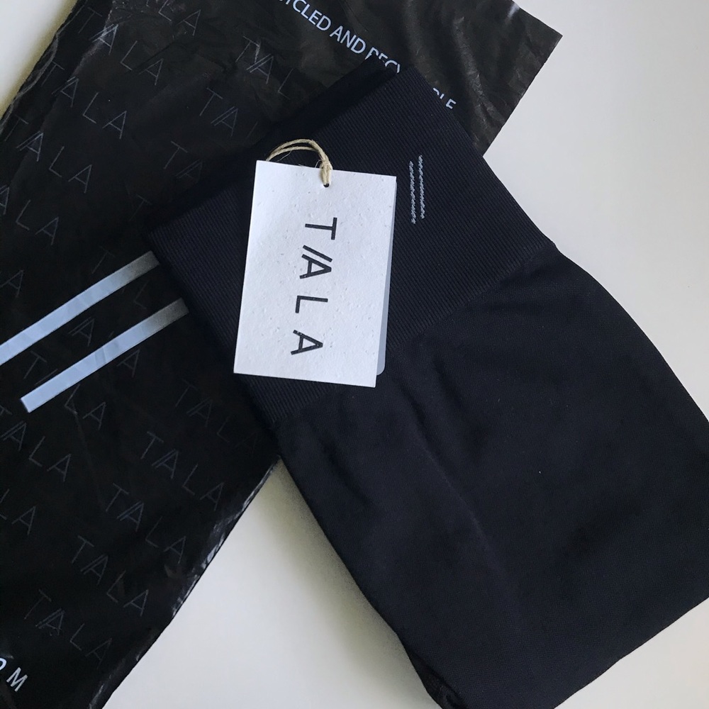 we are tala zinnia leggings in the color black